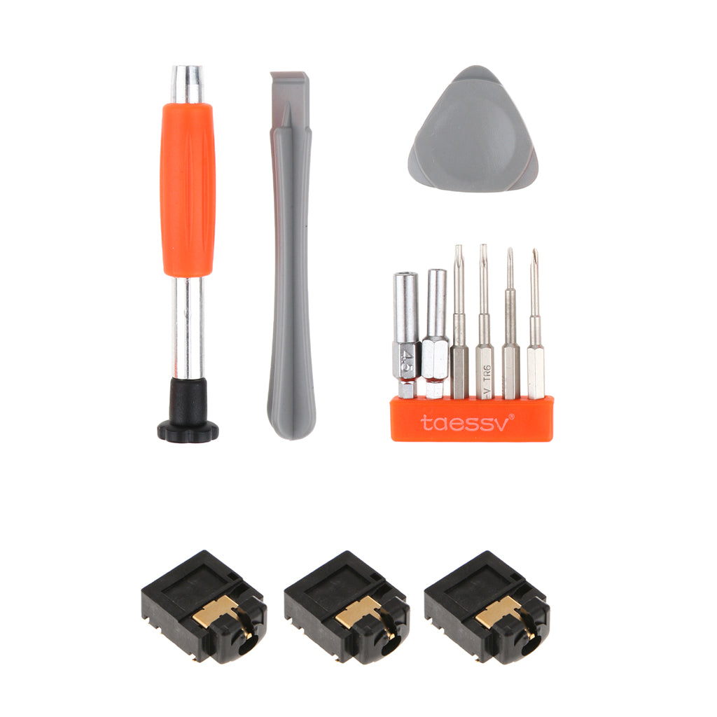 3.5mm Jack Headphone Audio Component Port with Screwdriver Set for One