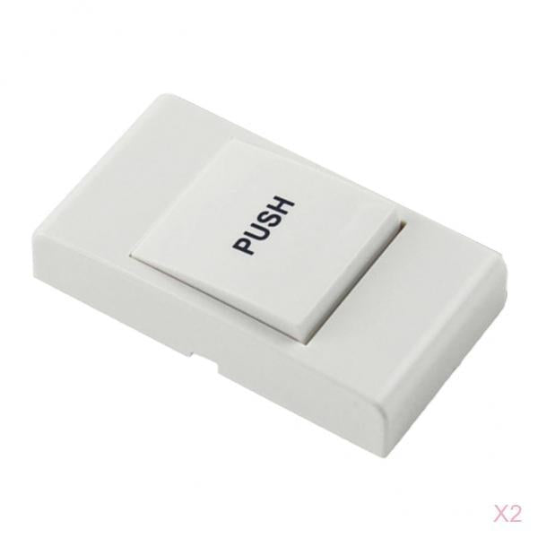 2x Release Switch Emergency Exit Button Push Door Button For Access Control