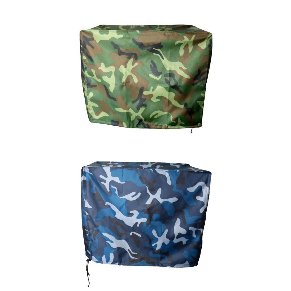 2Pcs Waterproof Marine Boat Outboard Motor Cover for 30-90 HP Engine