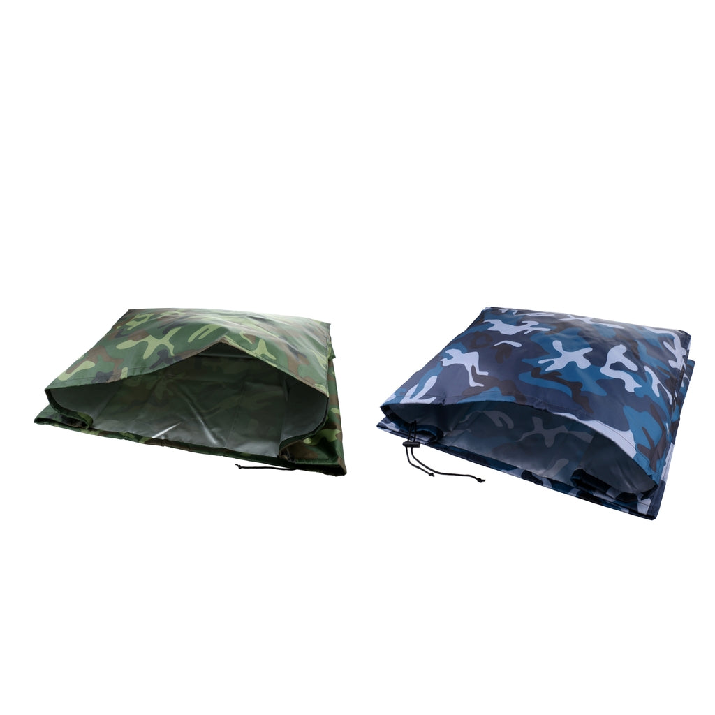 2Pcs Waterproof Marine Boat Outboard Motor Cover for 30-90 HP Engine