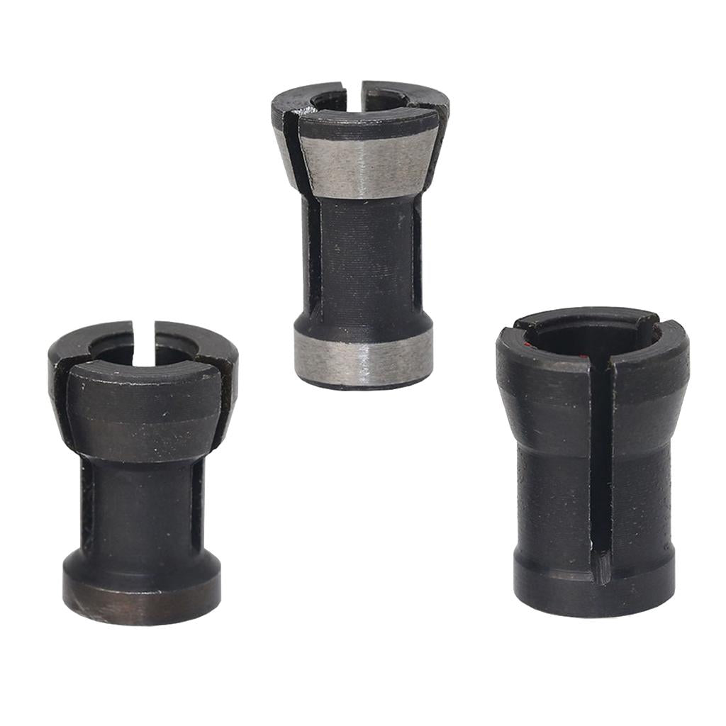 3pcs High Precision Collet Chuck Head Engraving Trimming Carving Machine