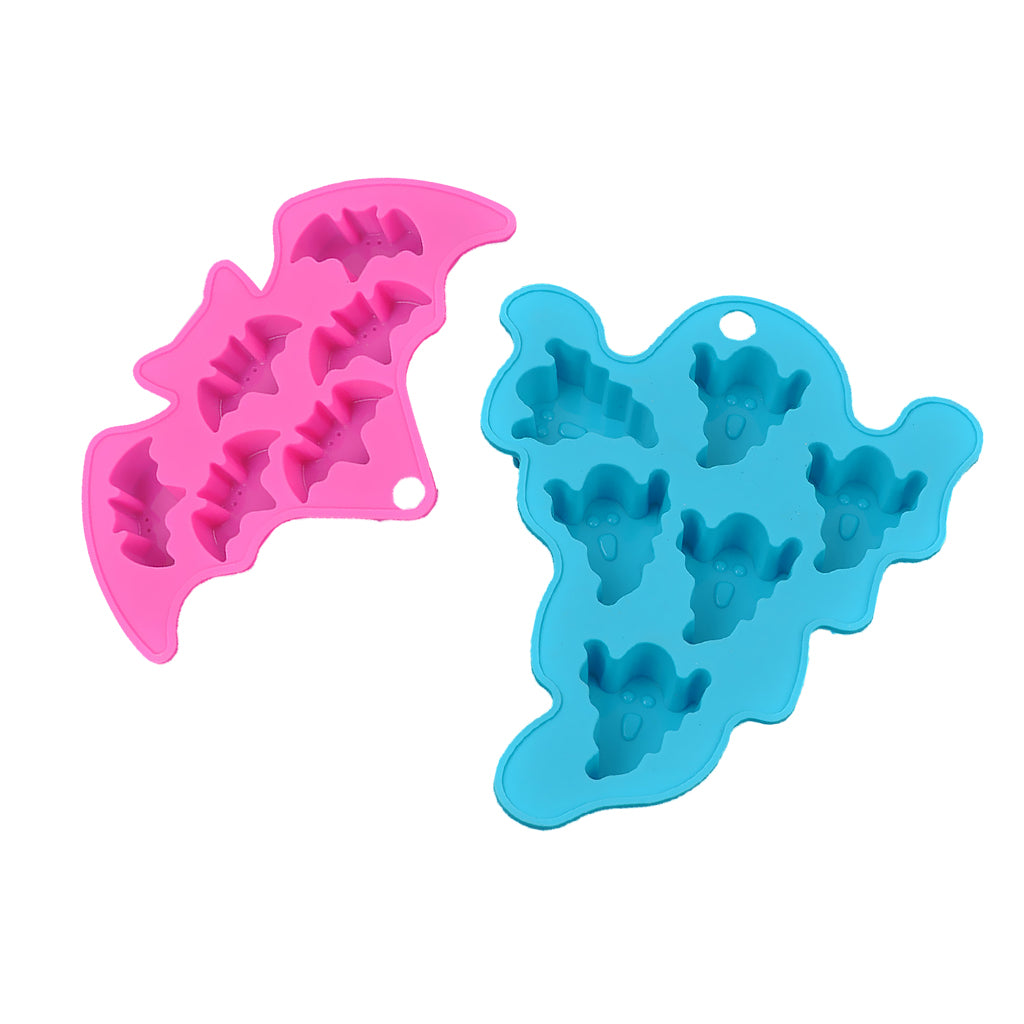 2 pieces Silicone Fondant Mold Cake Decorating Chocolate Sugarcraft Mould