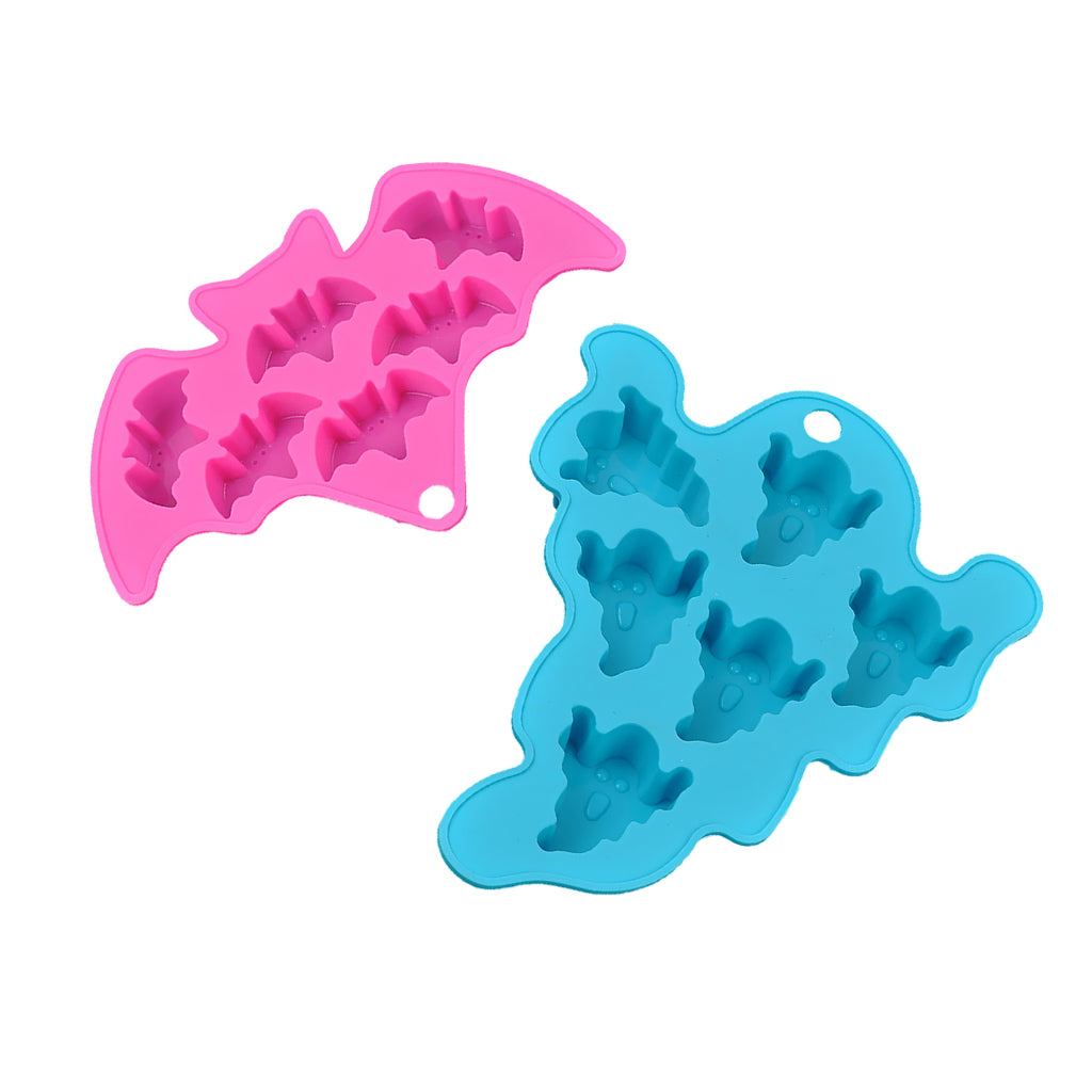 2 pieces Silicone Fondant Mold Cake Decorating Chocolate Sugarcraft Mould