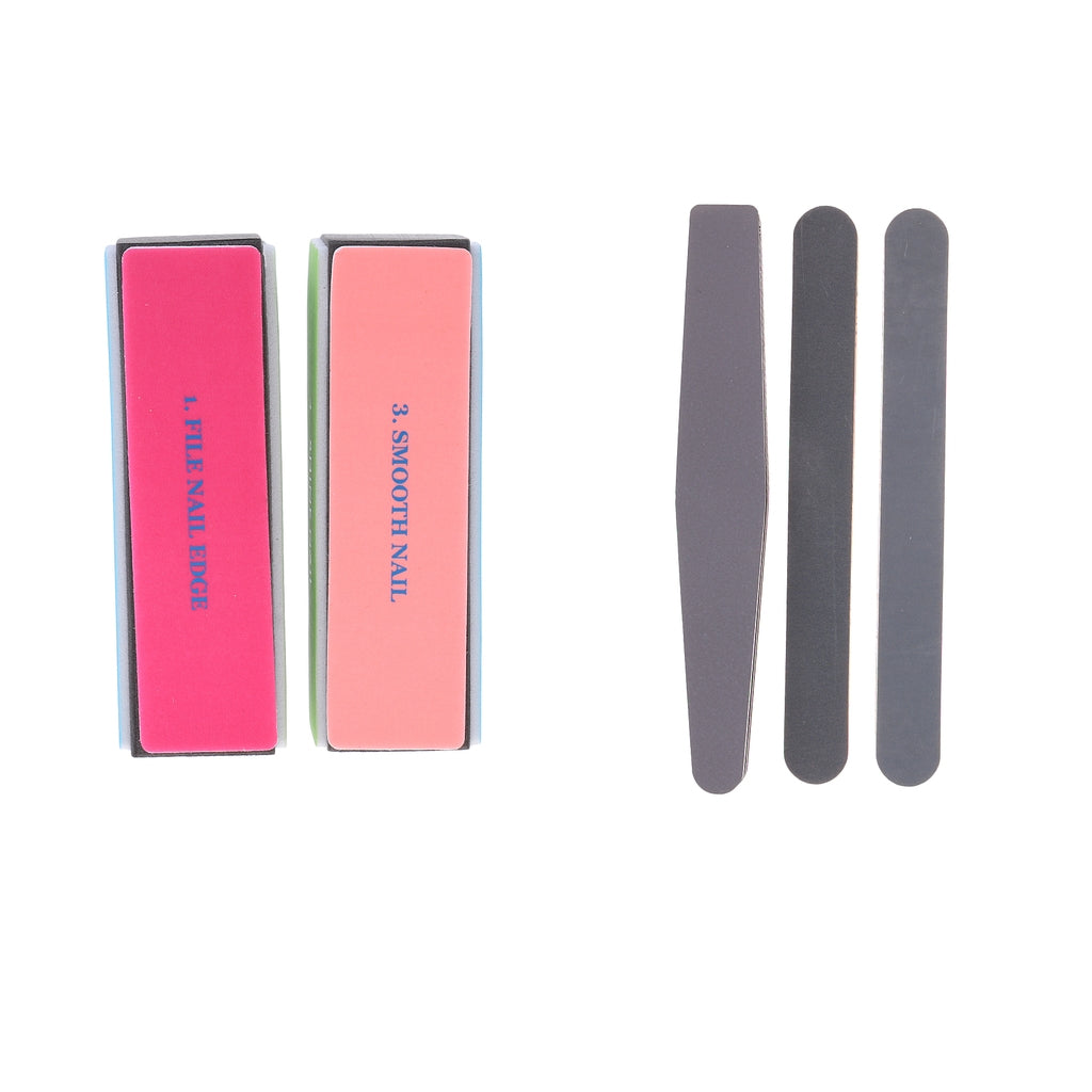 5 Pieces Long File Grinding Sand Bar Burnishing Stick Model Polishing Tools