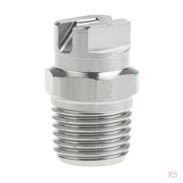5 Pieces High Pressure Spray Nozzle Tip 1/4 Pressure Washer Accessories"