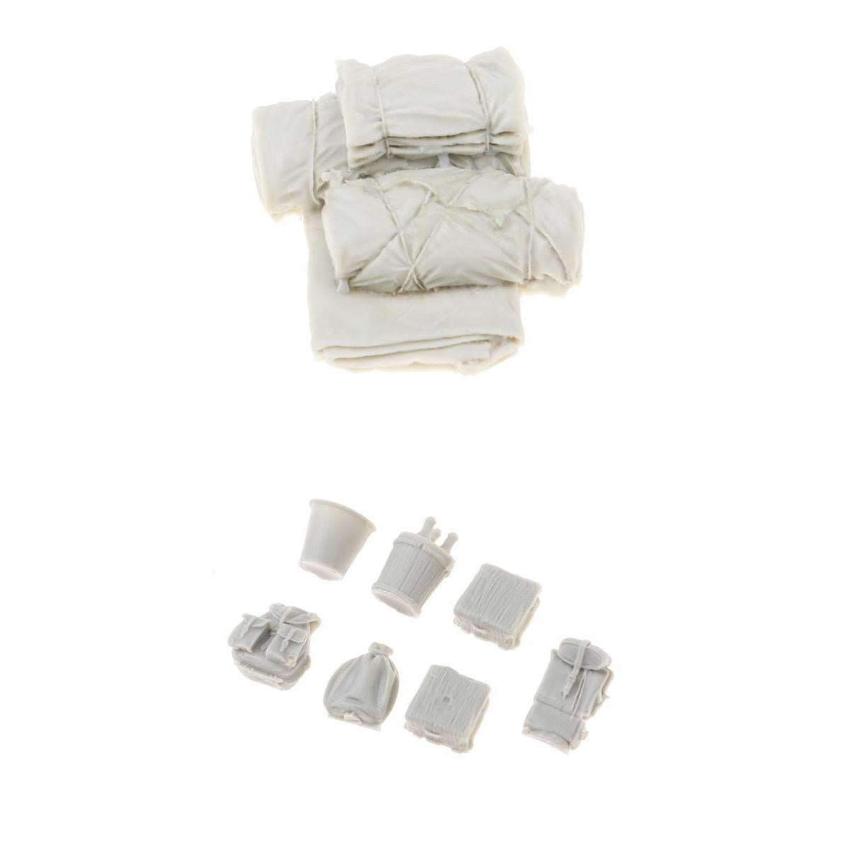 1/35 Resin Sand Table Scene Building Props Medicine Backpack Bag Miniature