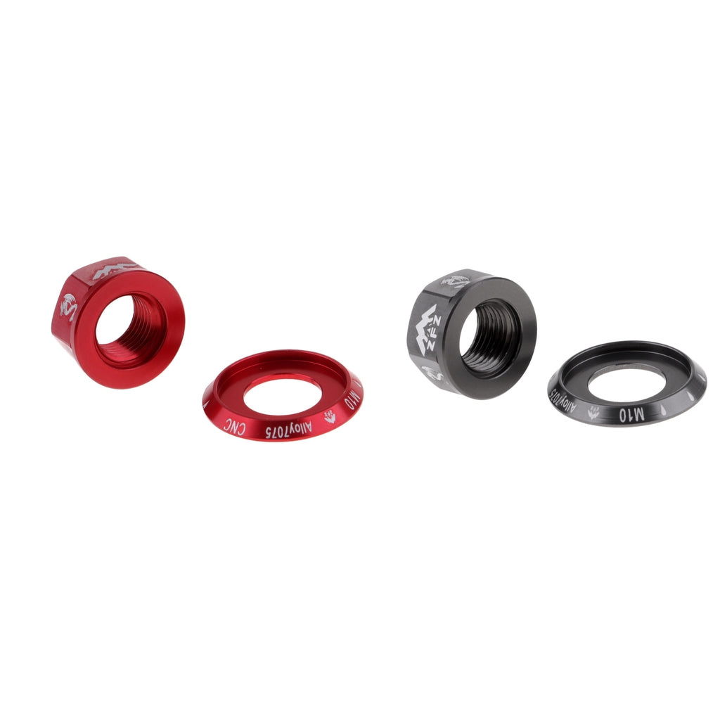 2Pcs Bicycle Hubs Nut Mountain Bike MTB Flange Nut Parts Drums Axle Screws
