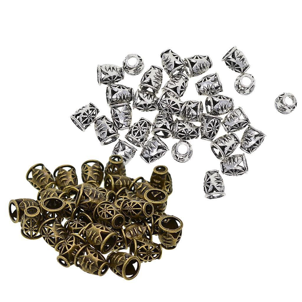 60 Pieces Alloy Plated Filigree Evil Eye Caps Focal Tassel End Caps Bead Cap
