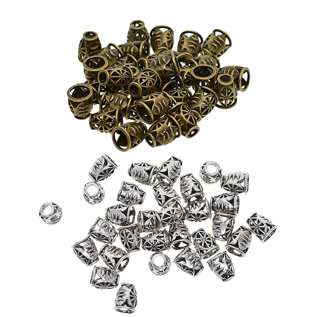 60 Pieces Alloy Plated Filigree Evil Eye Caps Focal Tassel End Caps Bead Cap