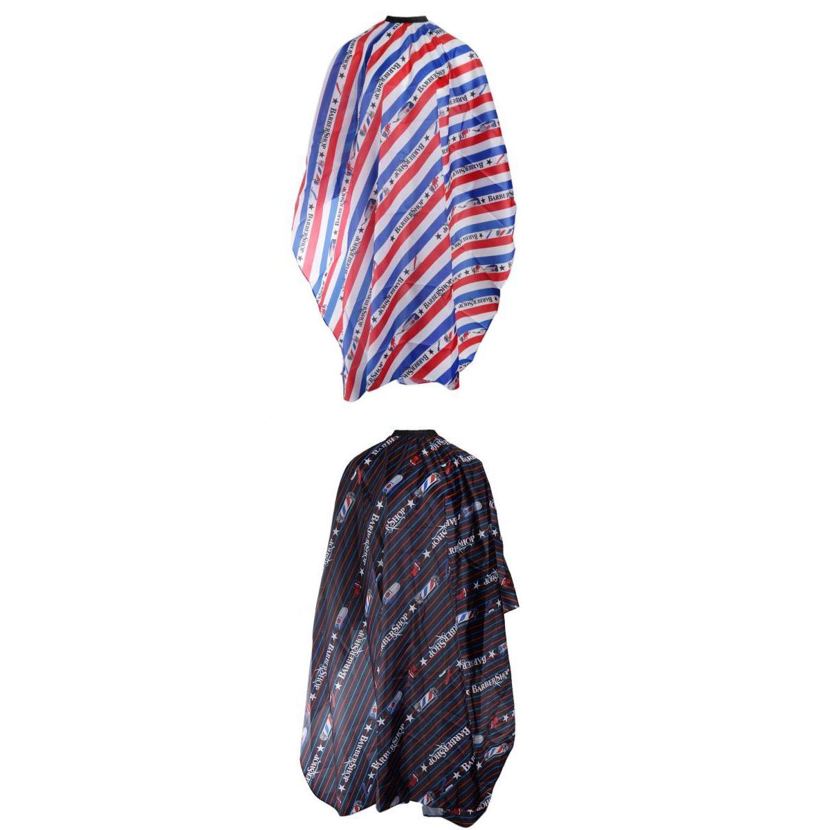 2Pcs Waterproof Hair Cutting Shampoo Cape Salon Hairdressing Gown Cloth