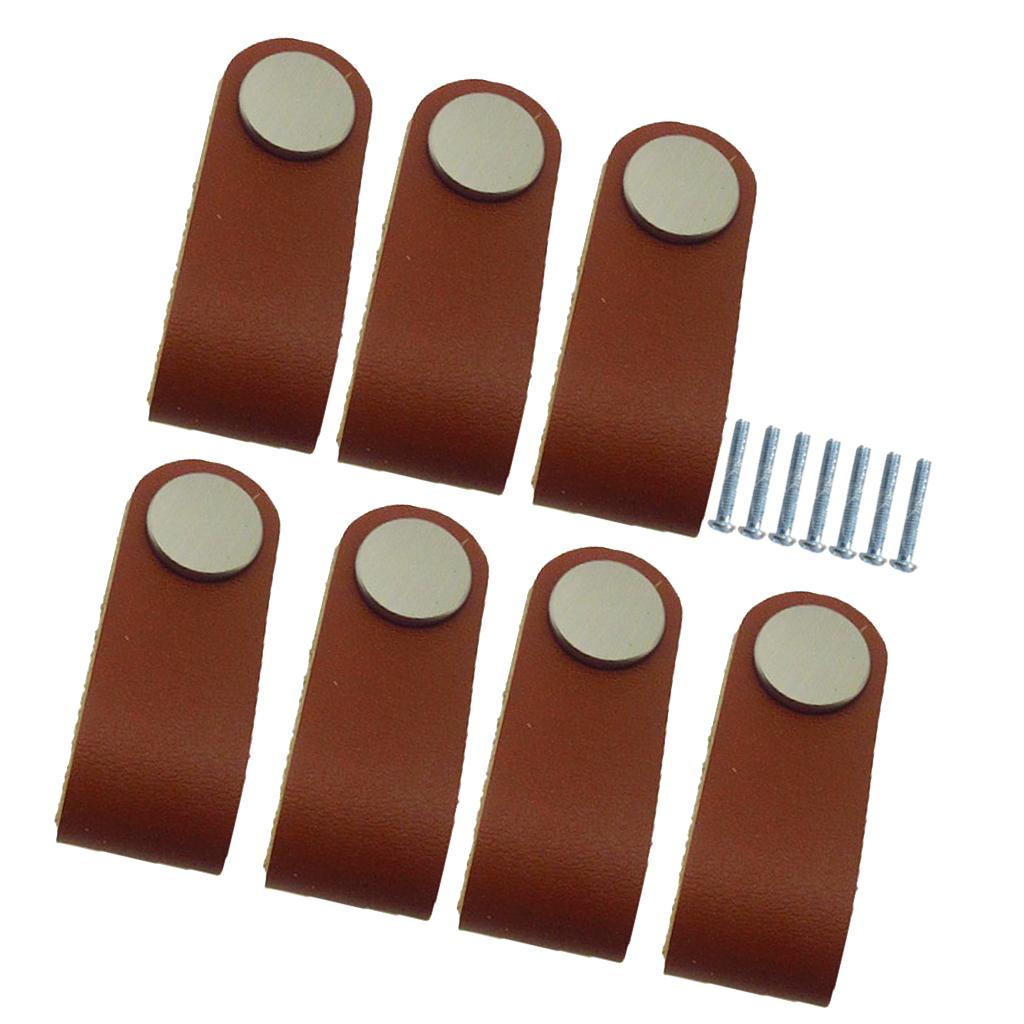 7pcs Luggage Suitcase Handle Door Pull Wardrobe Dresser Door Knob w/ Screw