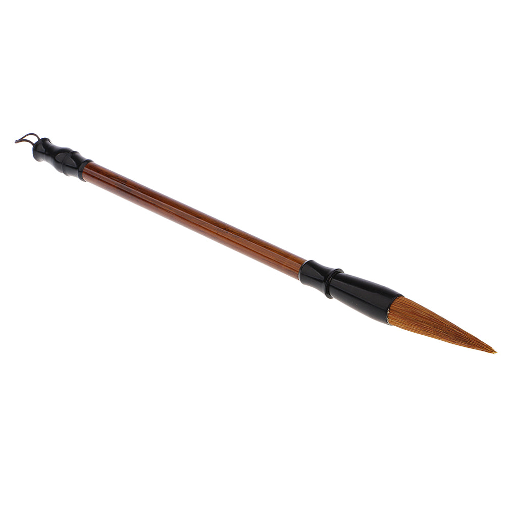 2 pcs Chinese Watercolor Calligraphy Sumi Drawing Kanji Brush 2 sizes