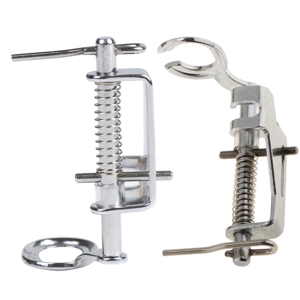 2pcs Metal Free-Motion Darning Sewing Machine Presser Foot