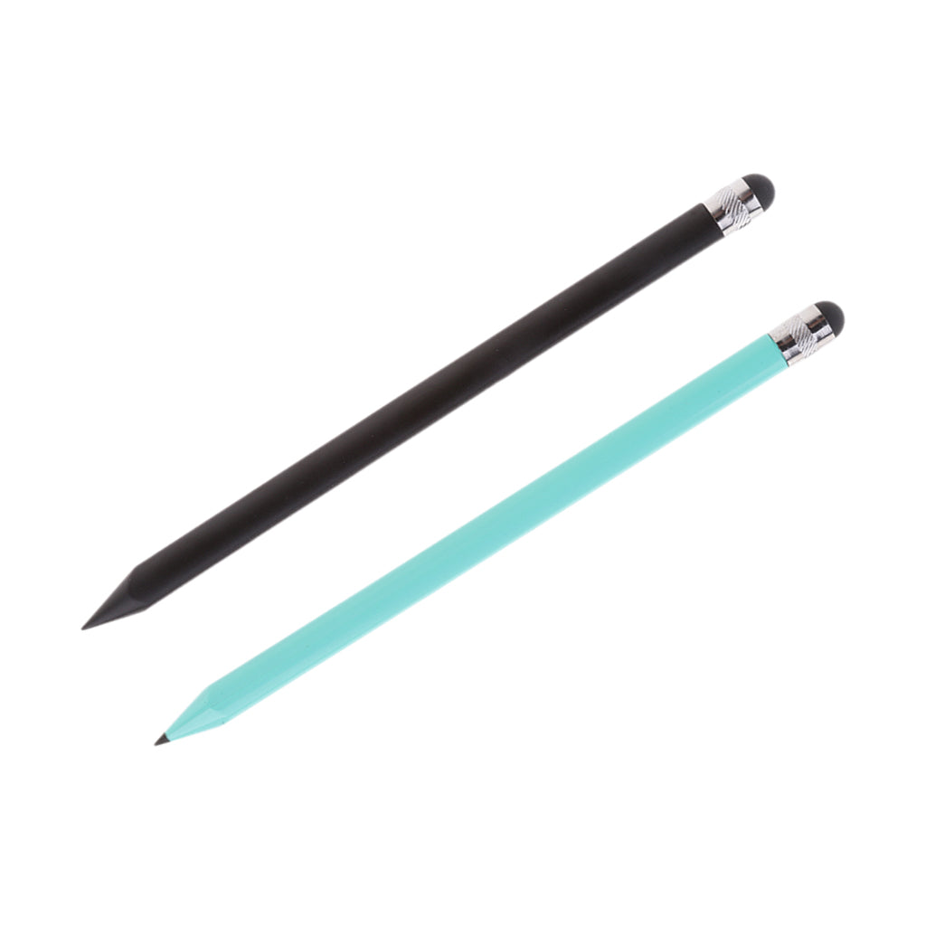 2 Pieces 2-in-1 Retro Design Touch Screen Stylus for Phone Tablets