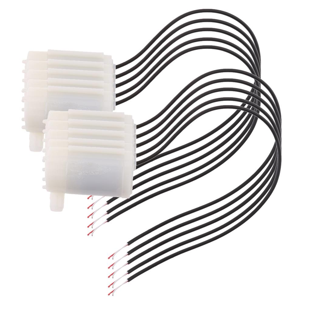 10pcs DC 3V 0.35M 120L/H Ultra Quiet Brushless Motor Submersible Water Pump