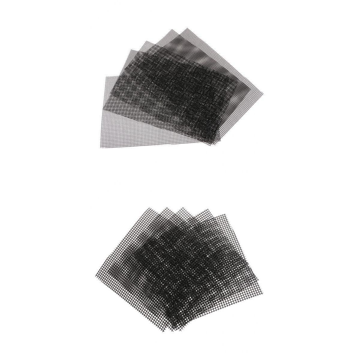10x Plastic Drainage Mesh Sheet Bonsai Flowerpot Bottom Net Bug Pest Control