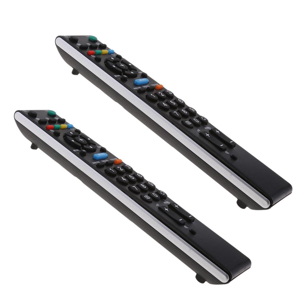 2Pieces TV Remote Control fit Sony Smart TV Replacement RM-ED009