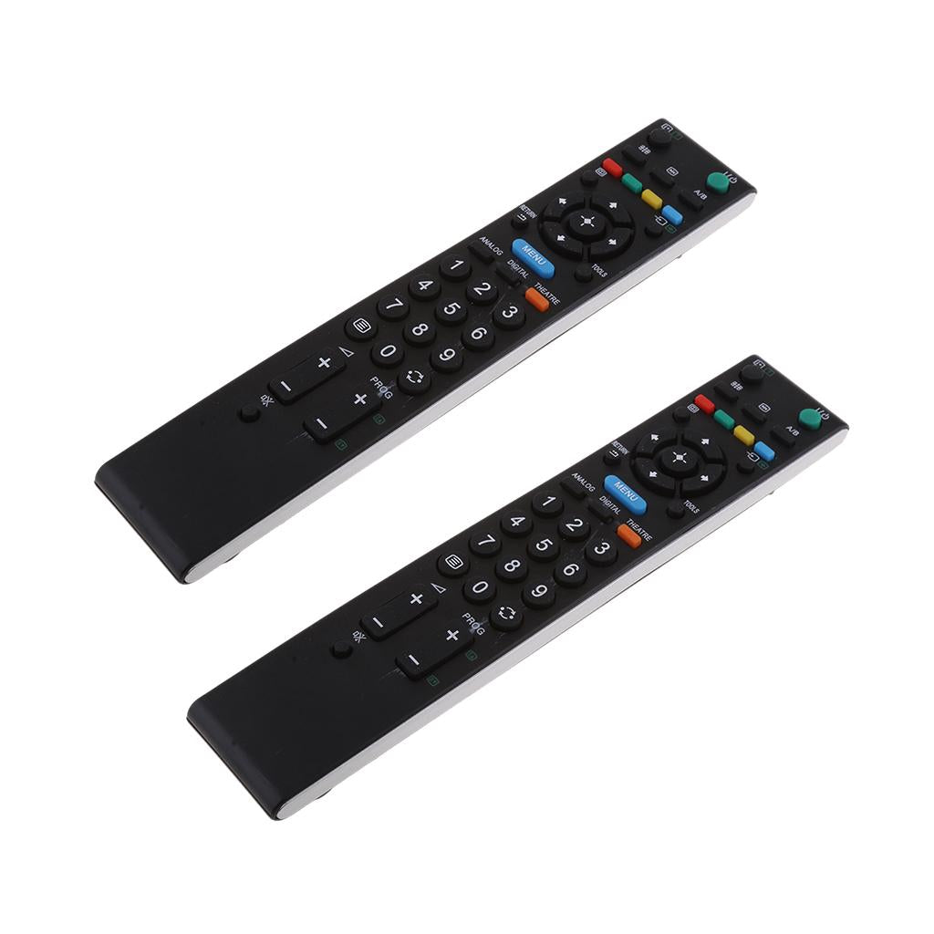 2Pieces TV Remote Control fit Sony Smart TV Replacement RM-ED009