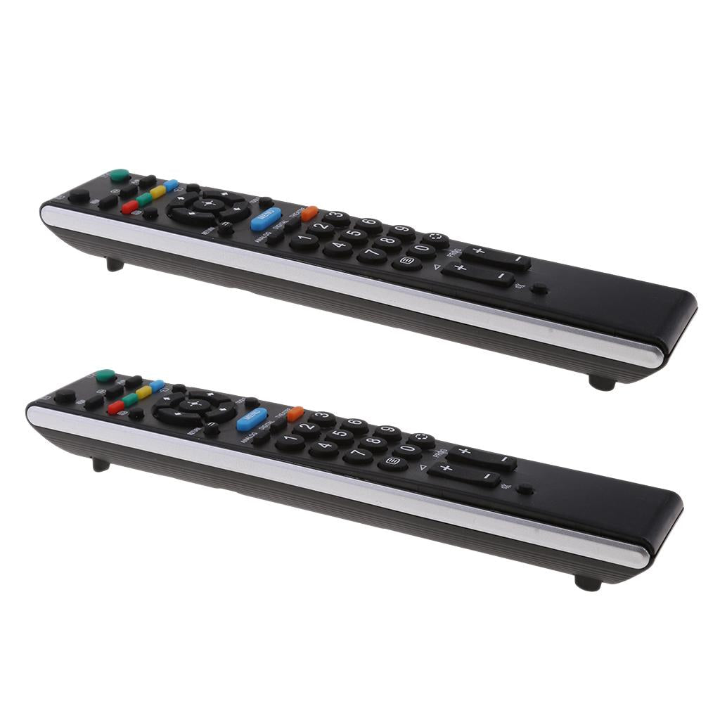 2Pieces TV Remote Control fit Sony Smart TV Replacement RM-ED009