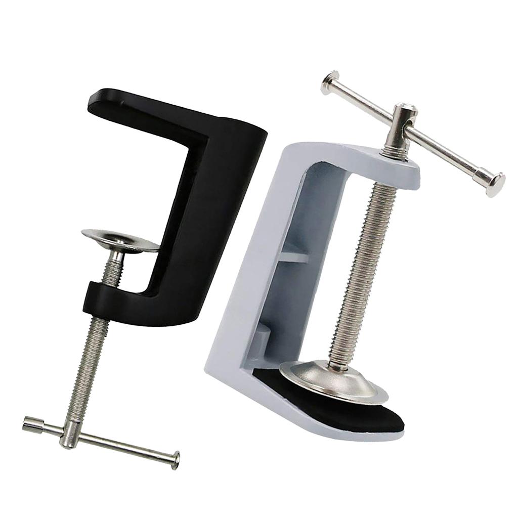 2Pieces Replacement Clamp for Base Swing Arm Lamps Mounting Bracket Clamp