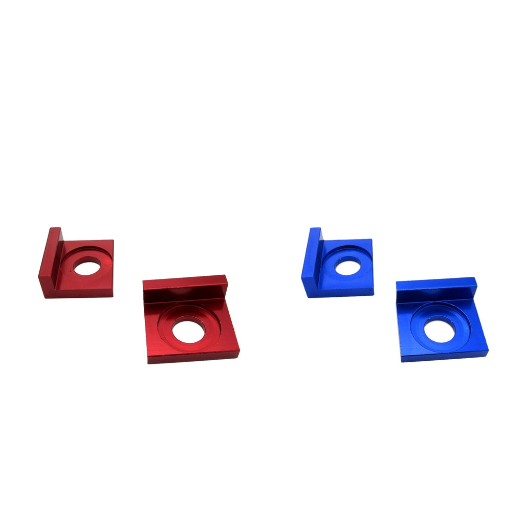 15mm Chain Adjuster Tensioner Block for Dirt Bike Motorcycle Blue & Red