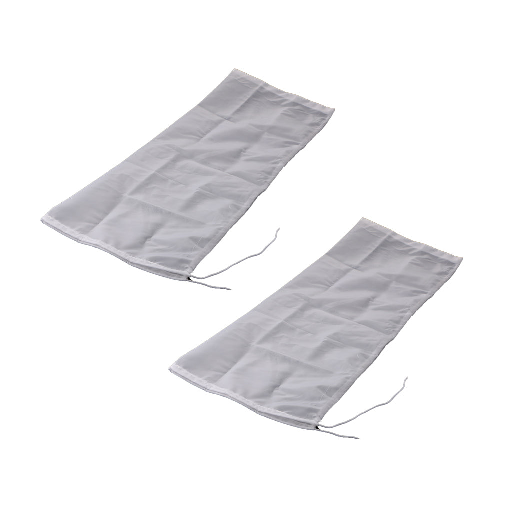 2 Pcs Nut Milk Cold Brew Coffee Juic Reusable Nylon Mesh Strainer Filter Bag