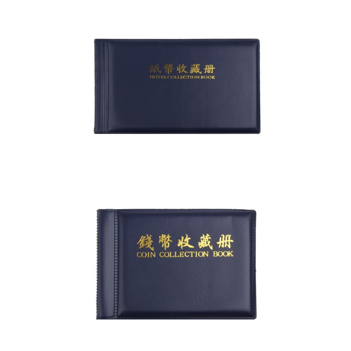 2 Pieces Penny Money Pocket Storage Coin Album Collection 60 Holders