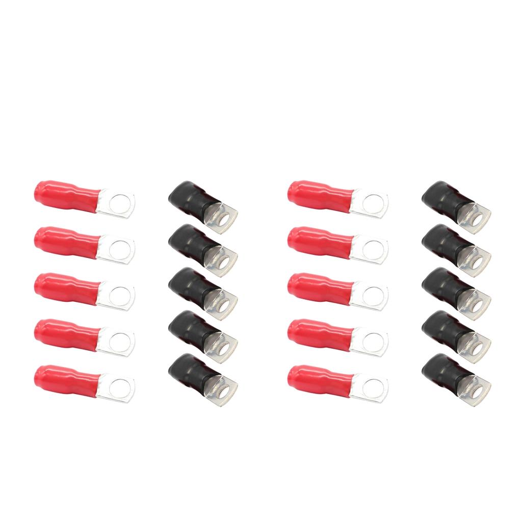 20x 35mm2/25mm2 Copper Tube Terminals Battery Welding Cable Lug Ring Crimps