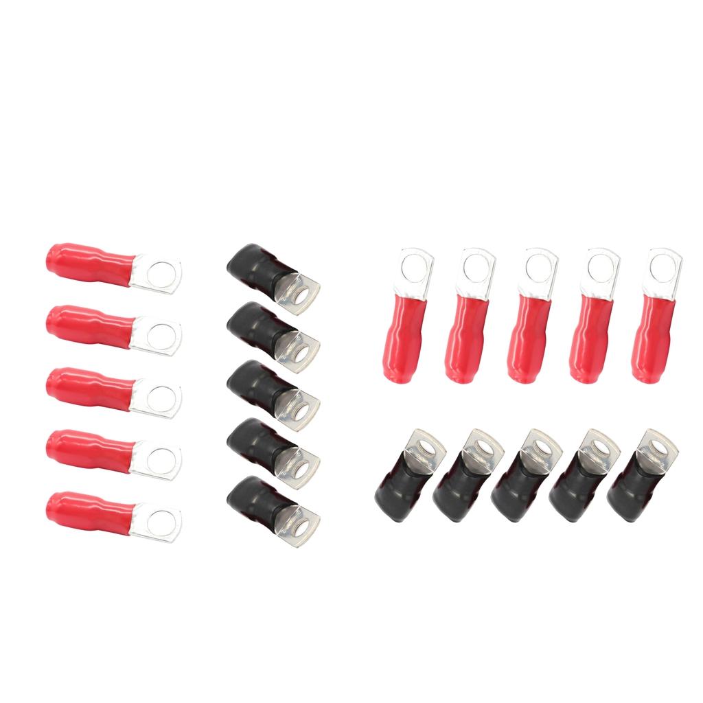 20x 35mm2/25mm2 Copper Tube Terminals Battery Welding Cable Lug Ring Crimps