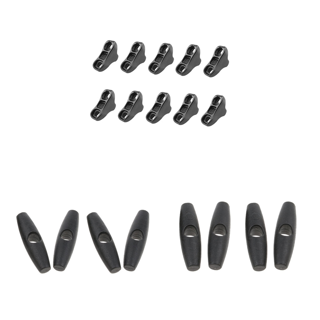 10 Guy Line Cord Tightner Runner Camping Tent Rope Tensioner Toggle Stopper