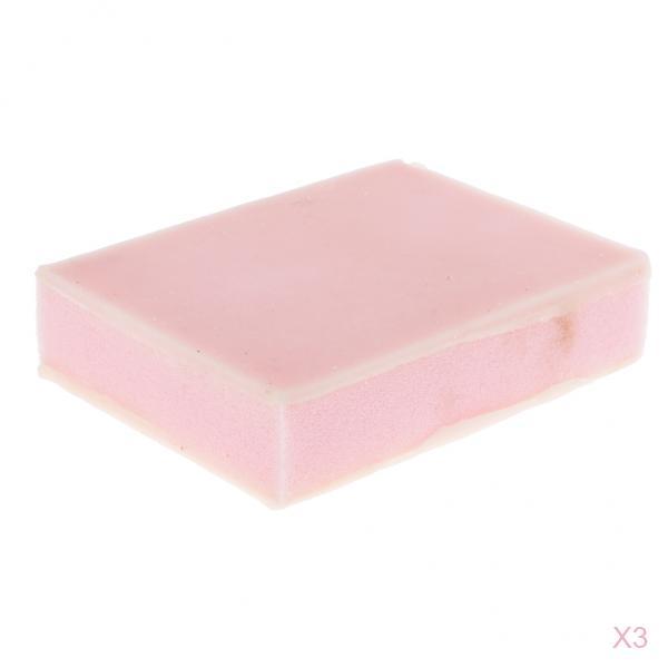 3x Repeated Practice 2 Layers Human Skin Pad Suturing Training Model