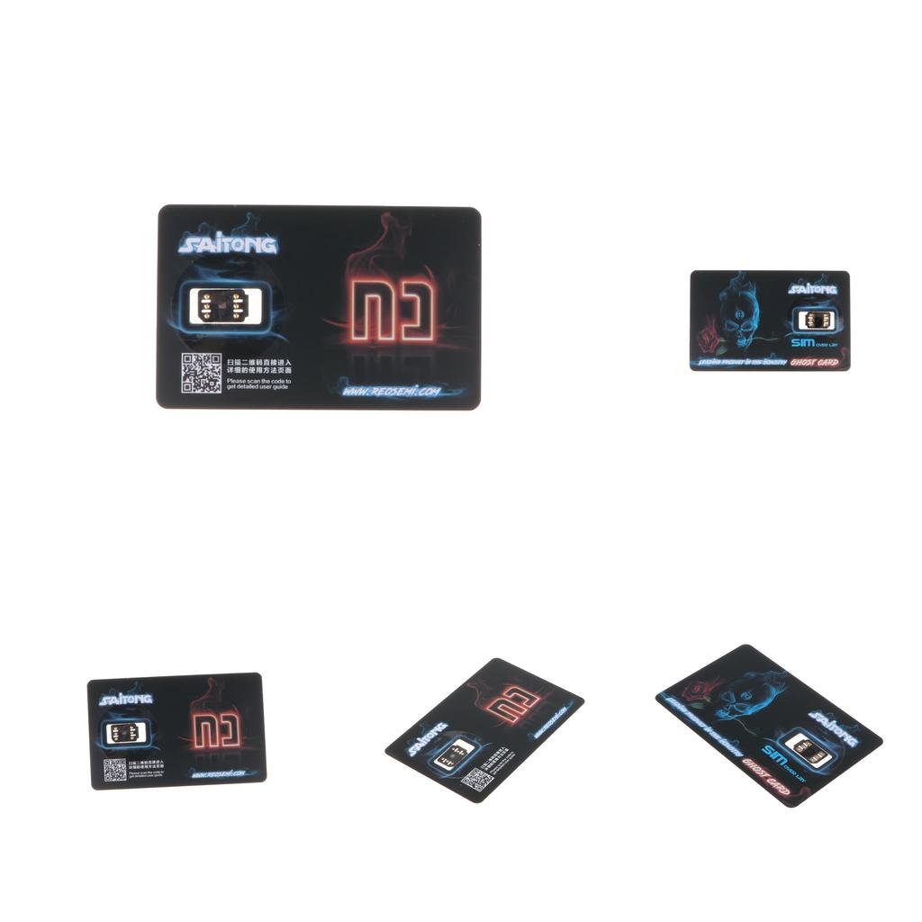 5x New Saitong Unlock Turbo Sim Card for iPhone 8 7 6S 6 Plus+5S 5C 5