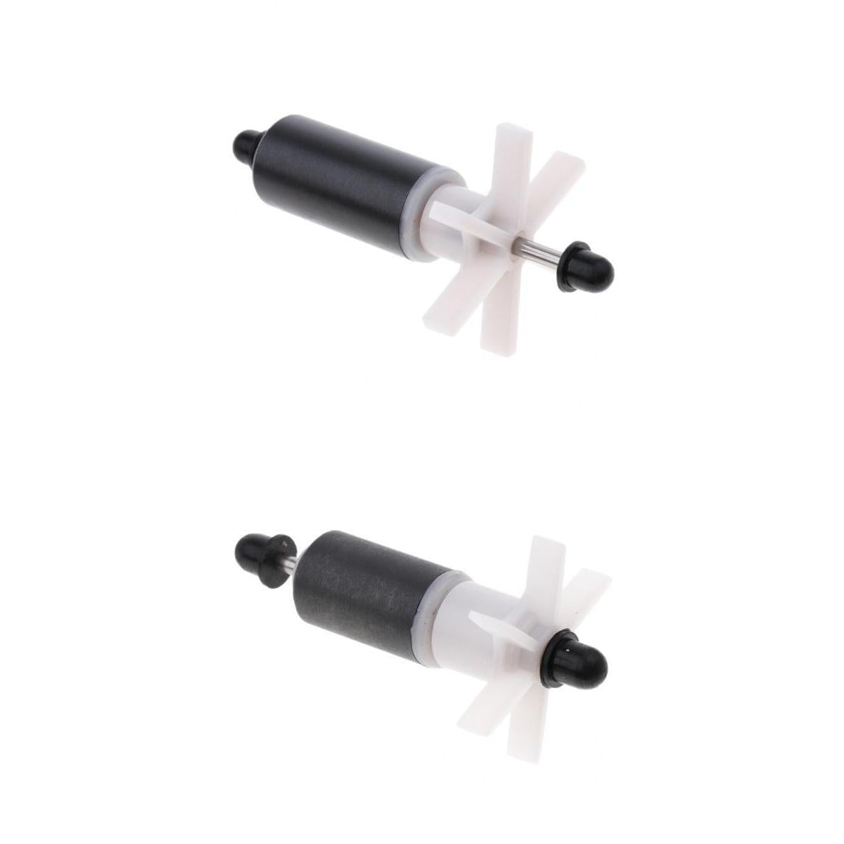 Ceramics Filter Replacement Impeller Spare Rotor Aquarium Parts 2 Pieces