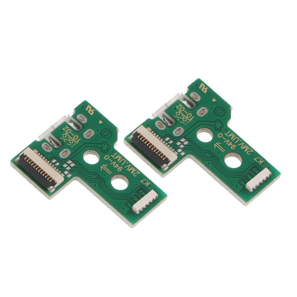2x USB Charging Port Board 12Pin JDS-030 for Sony PS4 Controller Dualshock 4