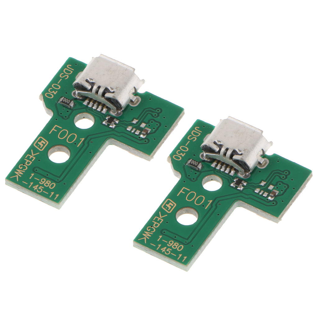 2x USB Charging Port Board 12Pin JDS-030 for Sony PS4 Controller Dualshock 4