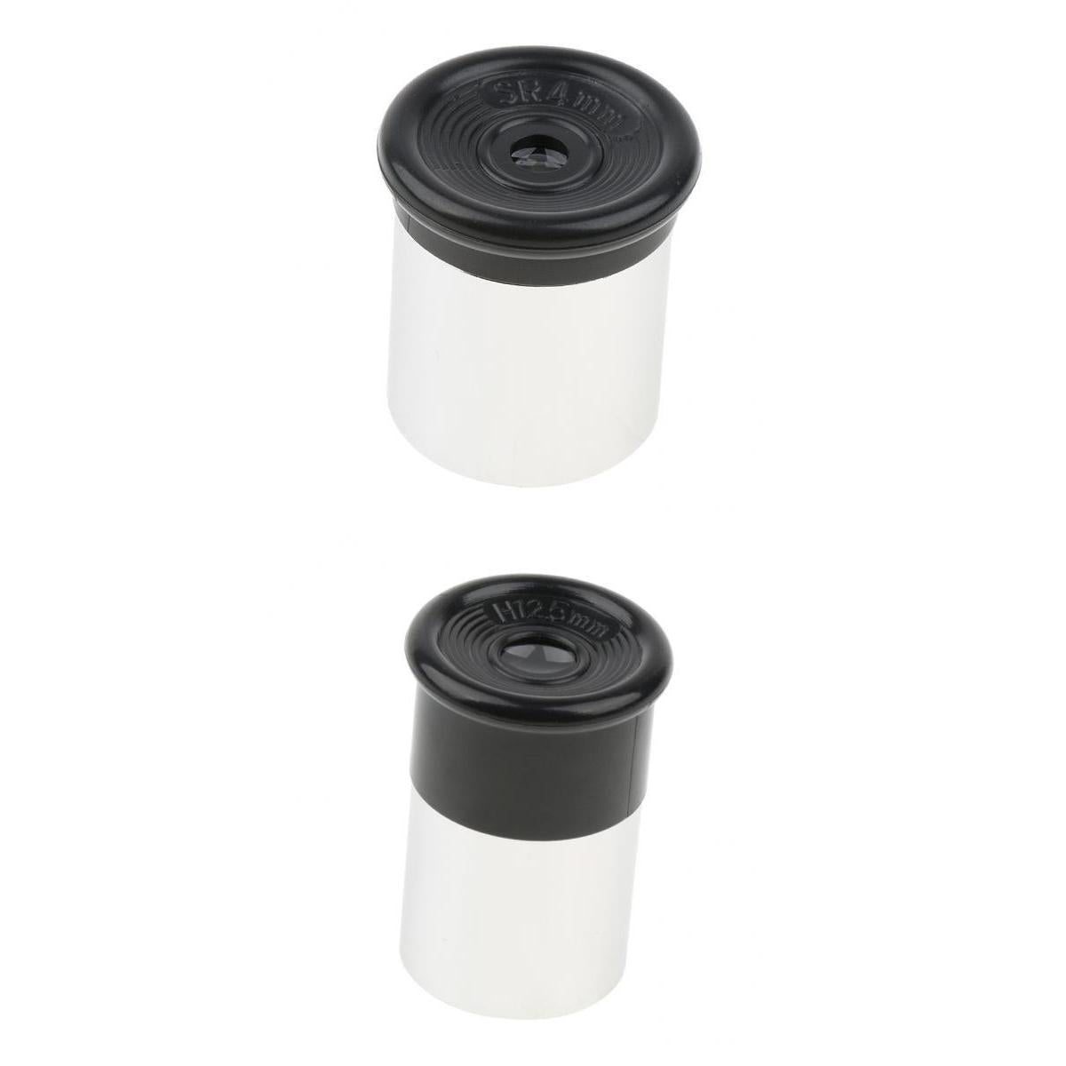 2 x SR4mm+H12.5mm Focal Length Telescope Eyepiece Lens 0.965 for Astronomy"