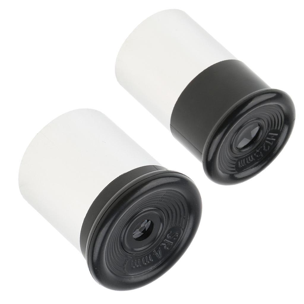 2 x SR4mm+H12.5mm Focal Length Telescope Eyepiece Lens 0.965 for Astronomy"