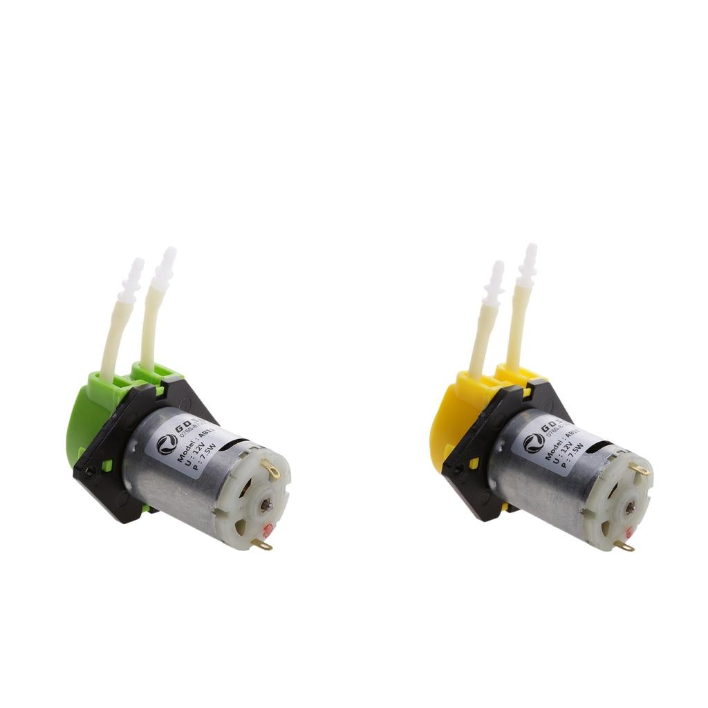 2 PCS Dosing Pump Peristaltic Head For Aquarium Lab Analytical Water 12V