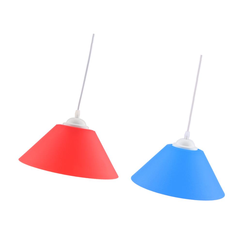 2Pcs Modern Cone Shaped Ceiling Pendant Light Lamp Shade Chandelier