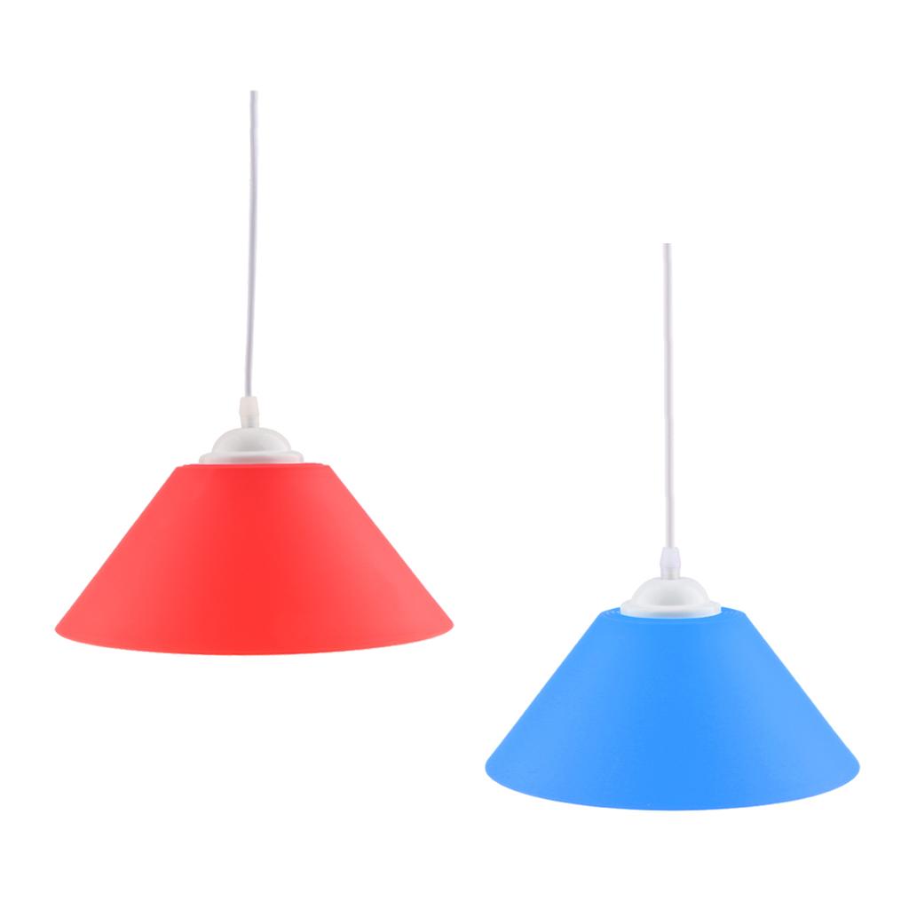 2Pcs Modern Cone Shaped Ceiling Pendant Light Lamp Shade Chandelier