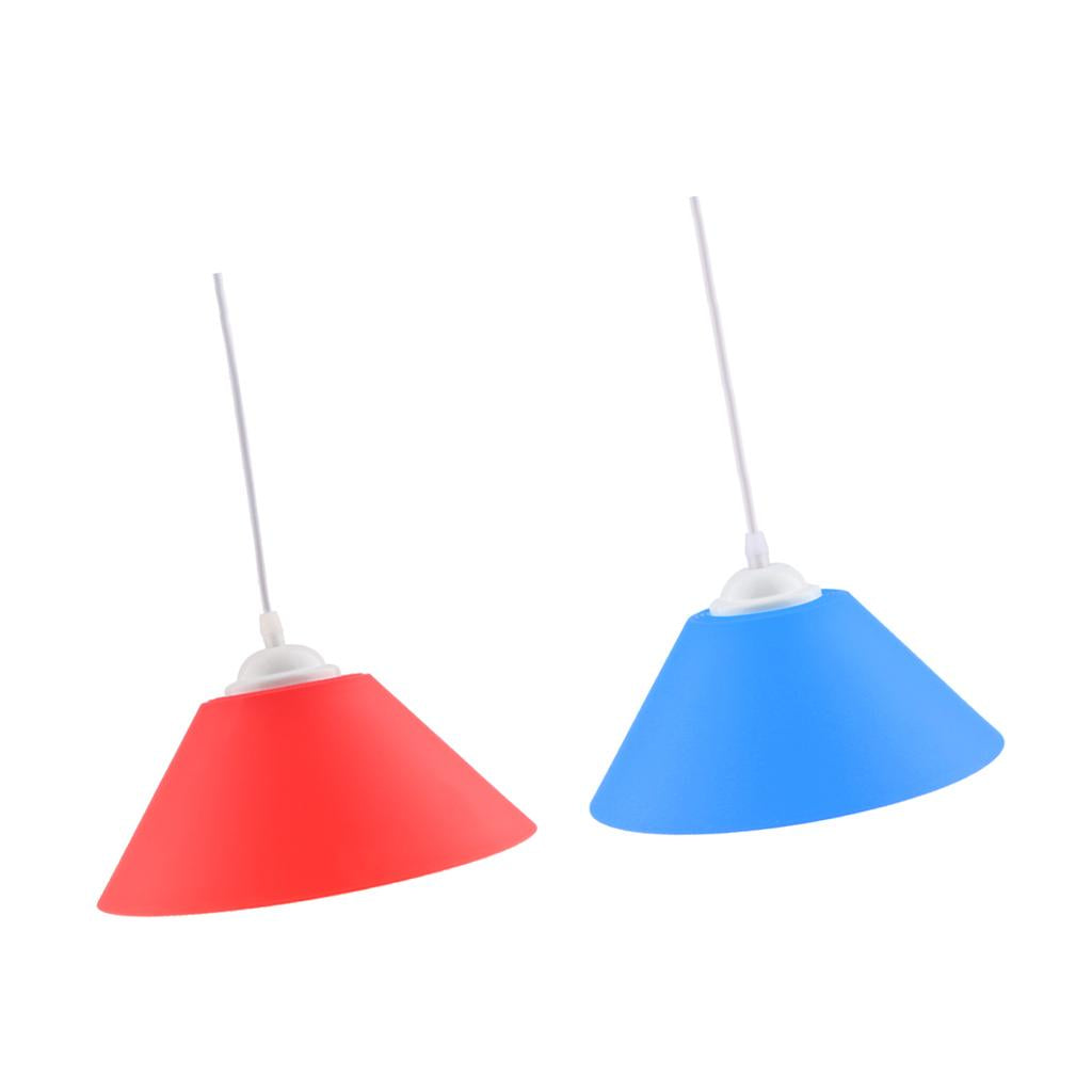 2Pcs Modern Cone Shaped Ceiling Pendant Light Lamp Shade Chandelier