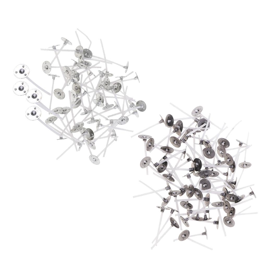 200 Pieces 30mm 35mm Pure White Cotton Cone Candle Wicks DIY Candle Making