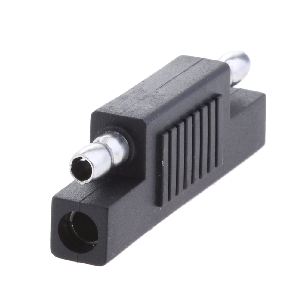 2Pieces SAE Male to Male Plug Changer Adapter Connector Solar Panel Battery