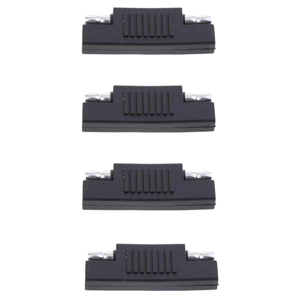 4Pieces SAE Male to Male Plug Changer Adapter Connector Solar Panel Battery