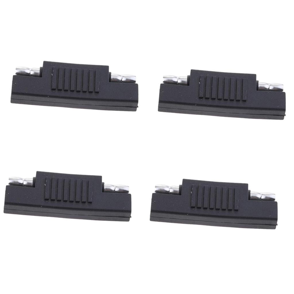 4Pieces SAE Male to Male Plug Changer Adapter Connector Solar Panel Battery