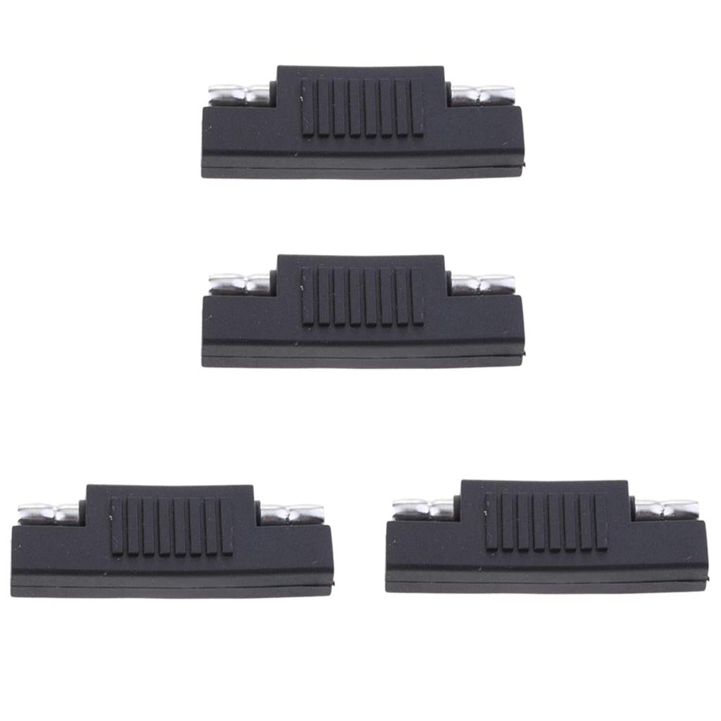 4Pieces SAE Male to Male Plug Changer Adapter Connector Solar Panel Battery