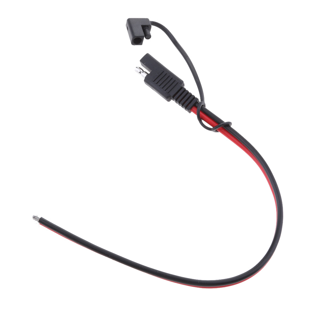 2Pieces 14AWG Solar Battery SAE Harness DIY Extension Line Connector Cable