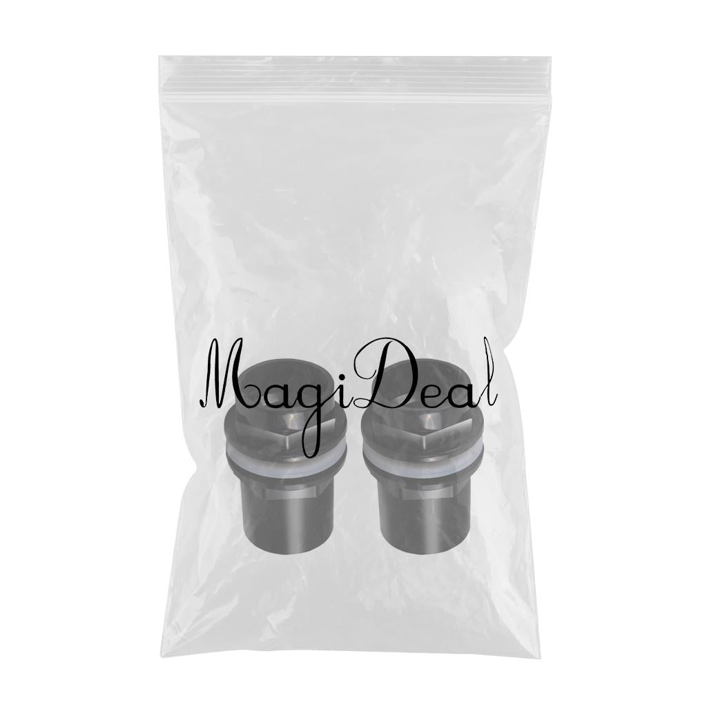 2x Fish Tank Pipe Joint Aquarium Pipe Connector Coupler Adapter 32mm Dia