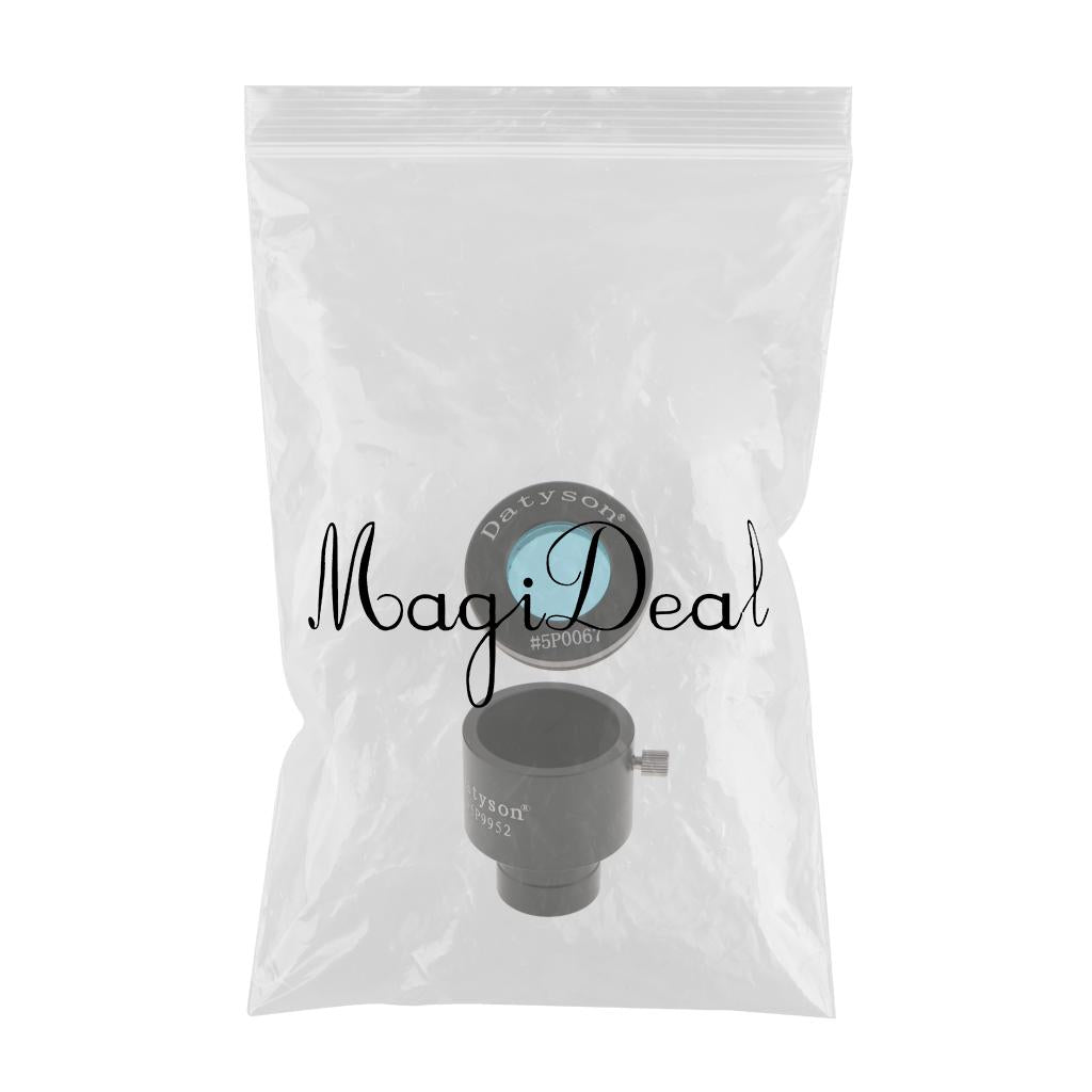 0.965inch to 1.25inch Telescope Eyepiece Adapter (24.5mm to 31.7mm) + Filter