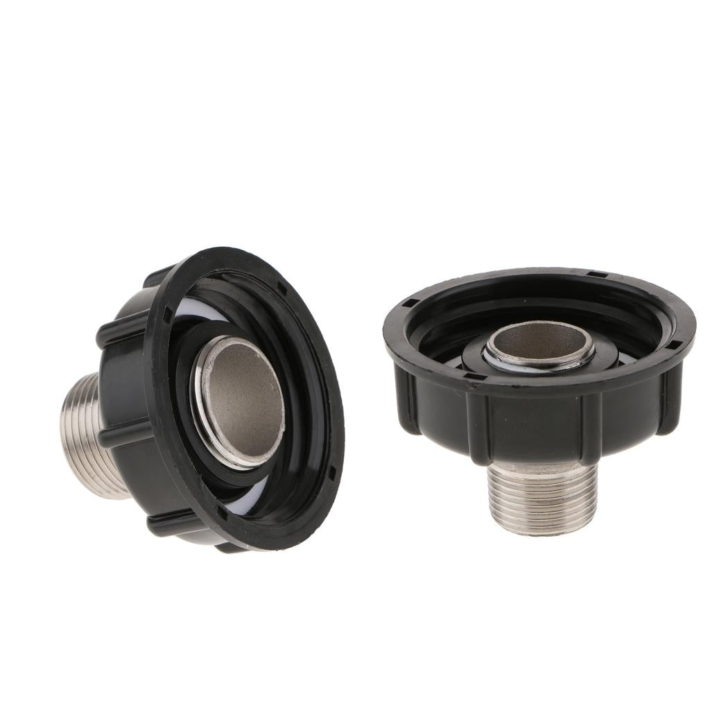 1000L IBC Water Tote Tank Adapter Hose Cap 60mm 1Inch Outside/6 Extra Thread